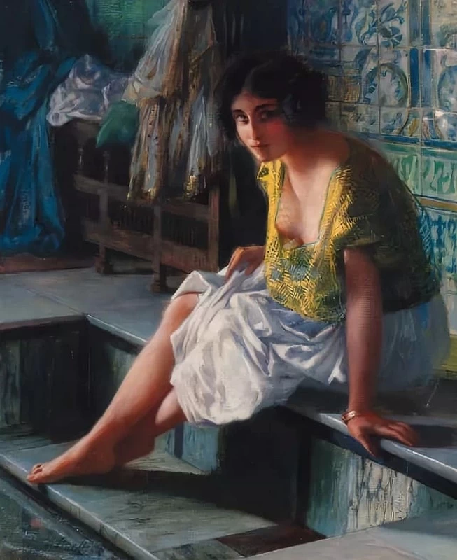 La bagnante 1904